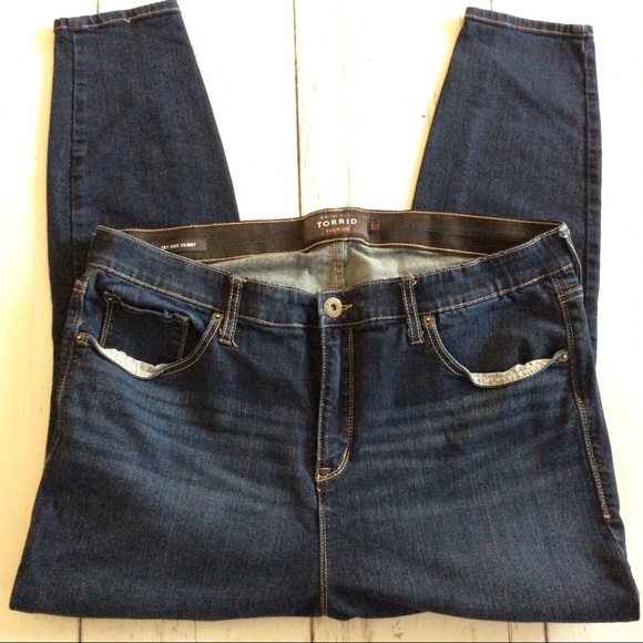 Torrid Premium 20S Sky High Skinny Jeans - Picture 2 of 10